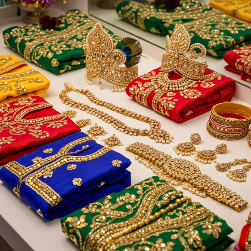 Deity Dress & Jewellery